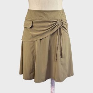 Athleta Tiered Wherever Skort Skirt - 8 - Khaki